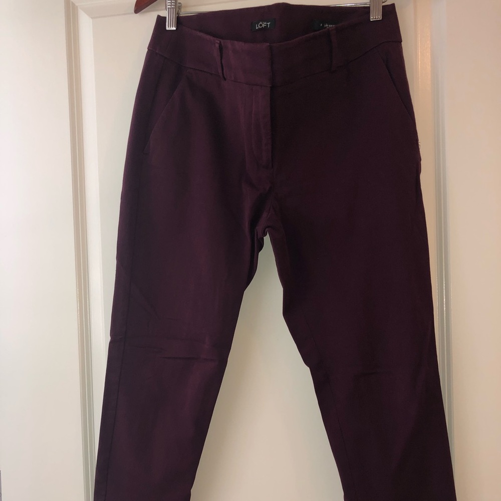 Loft work pants